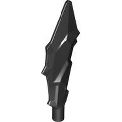 LEGO part 79985 Weapon Sword Crystalized in Black
