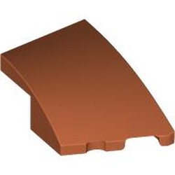 LEGO part 80178 Slope Curved 3 x 2 with Stud Notch Right in Dark Orange