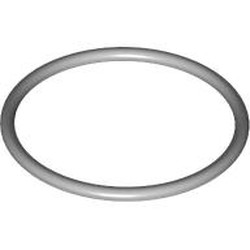 LEGO part 85544 Technic Rubber Belt 24mm in Medium Stone Grey/ Light Bluish Gray