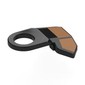 Minifig Neckwear Pauldron with Dark Orange print