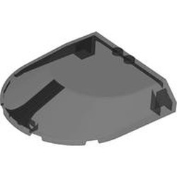 LEGO part 7509 Windscreen 8 x 8 x 1 1/3 in Trans-Black
