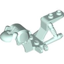 LEGO part 7708 Fairing, Motorcycle, Wide in Aqua/ Light Aqua