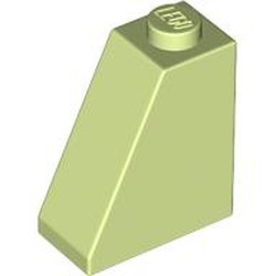 LEGO part 60481 Slope 65° 2 x 1 x 2 in Spring Yellowish Green/ Yellowish Green