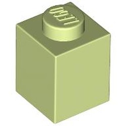 LEGO part 3005 Brick 1 x 1 in Spring Yellowish Green/ Yellowish Green