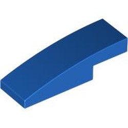 LEGO part 7302 Slope Curved 3 x 2/3 in Bright Blue/ Blue