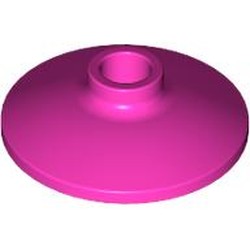 LEGO part 4740 Dish 2 x 2 Inverted [Radar] in Bright Purple/ Dark Pink