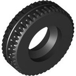 LEGO part 5813 Tyre, 21 x 6 in Black