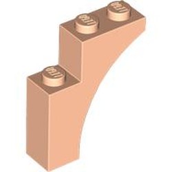 LEGO part 13965 Brick Arch 1 x 3 x 3 [Gothic] in Light Nougat