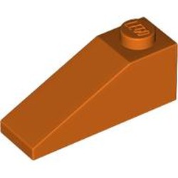 LEGO part 4286 Slope 33° 3 x 1 in Reddish Orange