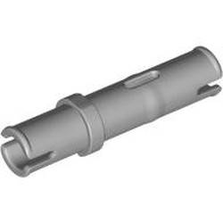 LEGO part 32556 Technic Pin Long without Friction Ridges in Medium Stone Grey/ Light Bluish Gray