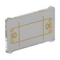 Glass for Window 1 x 3 x 2 with Gold Window Lines print
