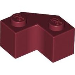 LEGO part 87620 Wedge 2 x 2 Facet in Dark Red