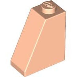 LEGO part 60481 Slope 65° 2 x 1 x 2 in Light Nougat