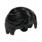 Hair Swept Right with Front Curl