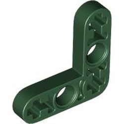 LEGO part 32056 Technic Beam 3 x 3 L-Shape Thin in Earth Green/ Dark Green