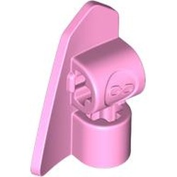 LEGO part 2389 Technic Panel Fairing #8 3L Very Small Smooth, Side B in Light Purple/ Bright Pink