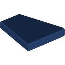 LEGO part 7829 Wedge Tile 2 x 2 Right in Earth Blue/ Dark Blue