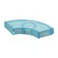 Tile 2 x 2 Curved, Macaroni, Center Anti-Stud