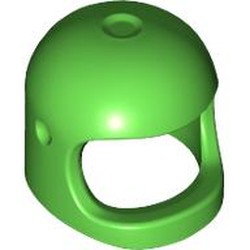 LEGO part 50665 Helmet Classic, New Mold 2019 in Bright Green