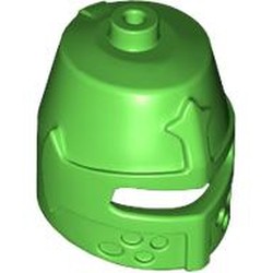 LEGO part 89520 Helmet Castle Closed with Eye Slit in Bright Green