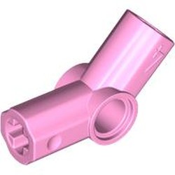 LEGO part 32192 Technic Axle and Pin Connector Angled #4 - 135° in Light Purple/ Bright Pink