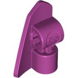 LEGO part 2389 Technic Panel Fairing #8 3L Very Small Smooth, Side B in Bright Reddish Violet/ Magenta