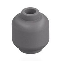 Minifig Head [Plain] [Vented Stud - Center Hole]