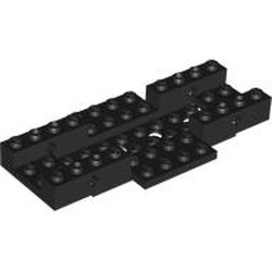 LEGO part 5801 Car Base 6 x 12 in Black