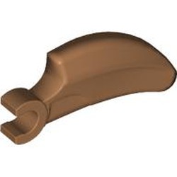 LEGO part 16770 Creature Body Part, Barb Large (Claw, Talon) with Clip in Medium Nougat