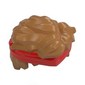 Hair Ruffled with Red Headband Pattern