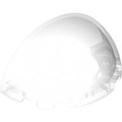 LEGO part 7202 Dome 6 x 3 x 3 Half in Transparent/ Trans-Clear
