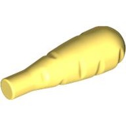 LEGO part 33172 Plant, Carrot in Cool Yellow/ Bright Light Yellow