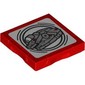 Tile Special 2 x 2 with SMART Tag with Millennium Falcon print