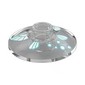 Dish 2 x 2 with Light Blue Wings, Sparks print (Navi)
