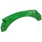 Technic Panel Car Mudguard Arched 15 x 2 x 5, Arched Top with 'GT3R, Dark Green Dots, Dark Red Lines print