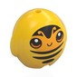 Pillow Plush Toy with Bee print