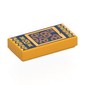 Tile 1 x 2 with Dark Blue Pretzel Pack print
