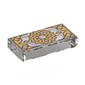 Tile 1 x 2 with Gold Decorations print