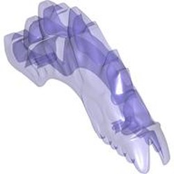 LEGO part 7553 Energy Effect, Crystalized Dragon for Spinner in Transparent Bright Bluish Violet/ Trans-Purple