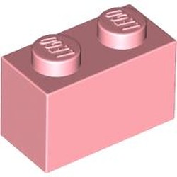 LEGO part 3004 Brick 1 x 2 in Warm Pink