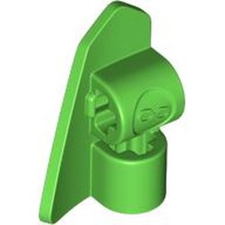 LEGO part 2389 Technic Panel Fairing #8 3L Very Small Smooth, Side B in Bright Green