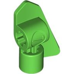 LEGO part 2387 Technic Panel Fairing #7 3L Very Small Smooth, Side A in Bright Green