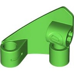 LEGO part 2403 Technic Panel Fairing #10 Medium Triangle Smooth in Bright Green