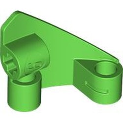 LEGO part 2395 Technic Panel Fairing #9 Medium Triangle Smooth in Bright Green