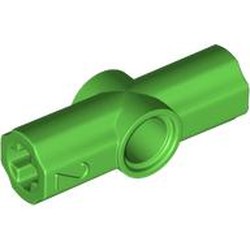 LEGO part 32034 Technic Axle and Pin Connector Angled #2 - 180° in Bright Green