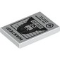 Tile 2 x 3 with Wanted Poster, 'WANTED', '605-20', Woman print
