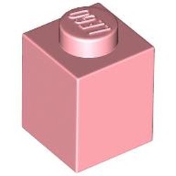 LEGO part 3005 Brick 1 x 1 in Warm Pink
