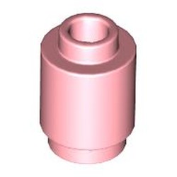 LEGO part 3062b Brick Round 1 x 1 Open Stud in Warm Pink