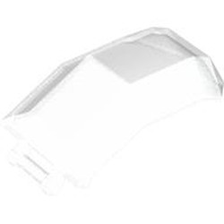 LEGO part 11289 Windscreen 4 x 4 x 4 2/3 with Handle in Transparent with Opalescence/ Satin Trans-Clear
