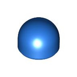 LEGO part 6908 Dome 1 x 1 x 2/3 in Bright Blue/ Blue